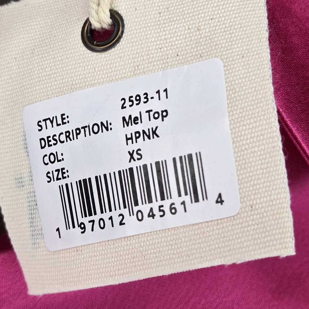 New SER.O.YA Oversized Revolve Mell Top Hot Pink New - Picture 6 of 9